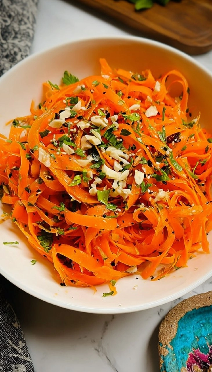 Asiatischer Karottensalat