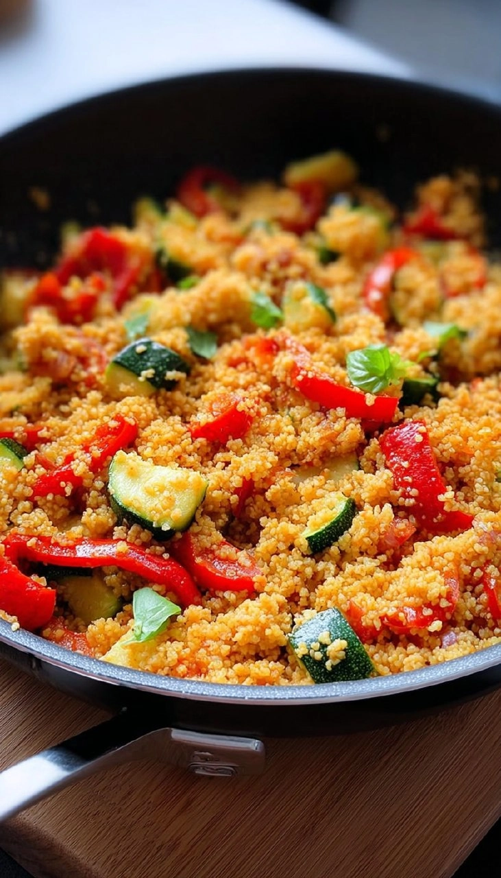 Bulgur-Gemüse-Pfanne 5 Bulgur-Gemüse-Pfanne