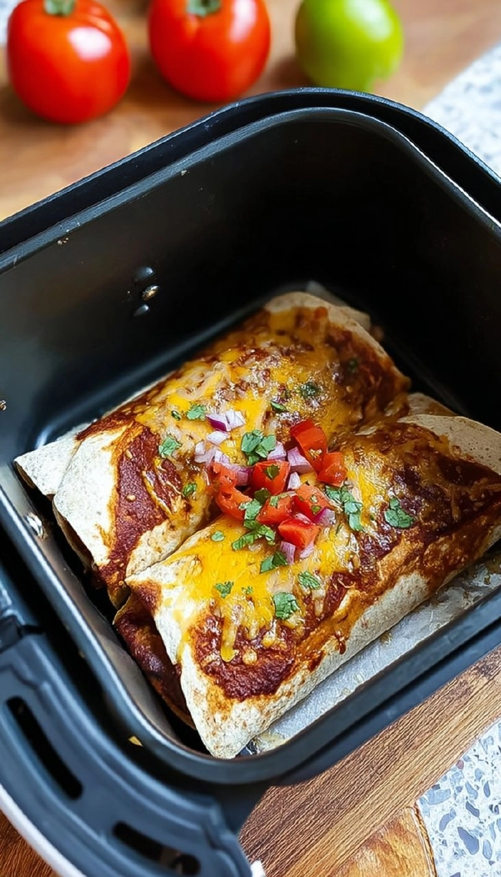 Enchiladas aus der Heißluftfritteuse