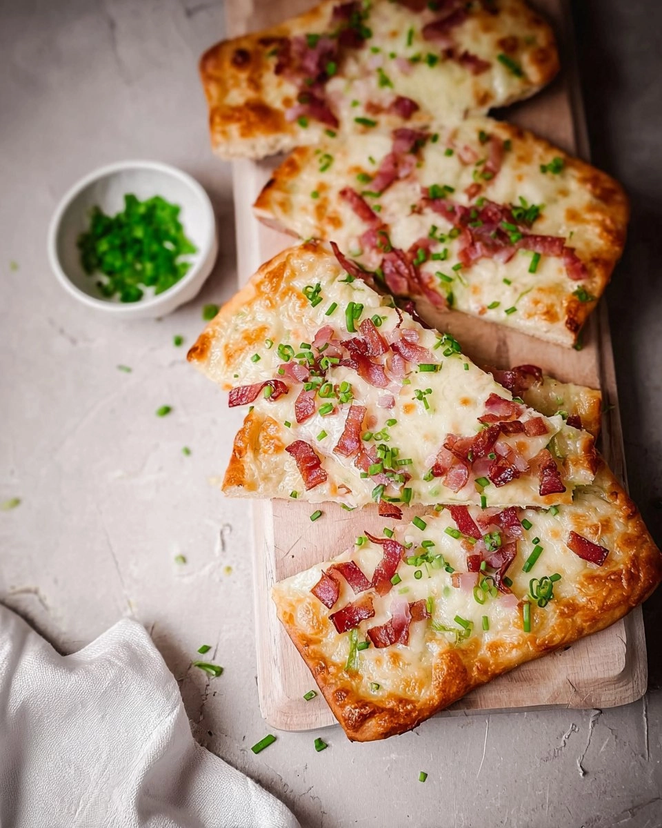 Flammkuchen-Toast