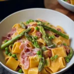 Spargel-Schinken-Pasta-Rezept