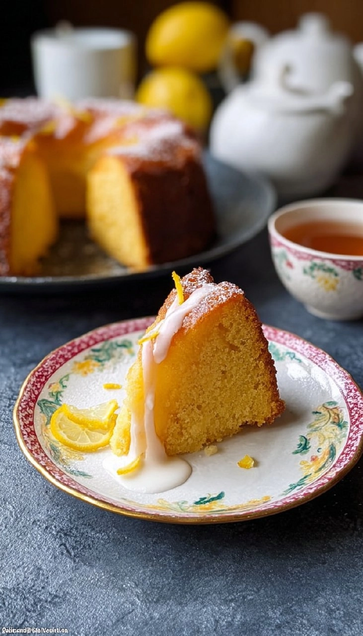 Zitronen-Ricotta-Kuchen