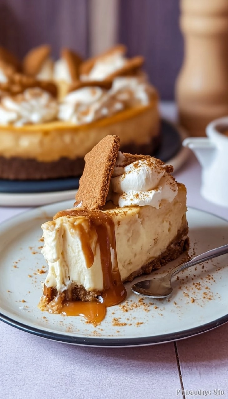 Einfacher Lotus Biscoff Cheesecake
