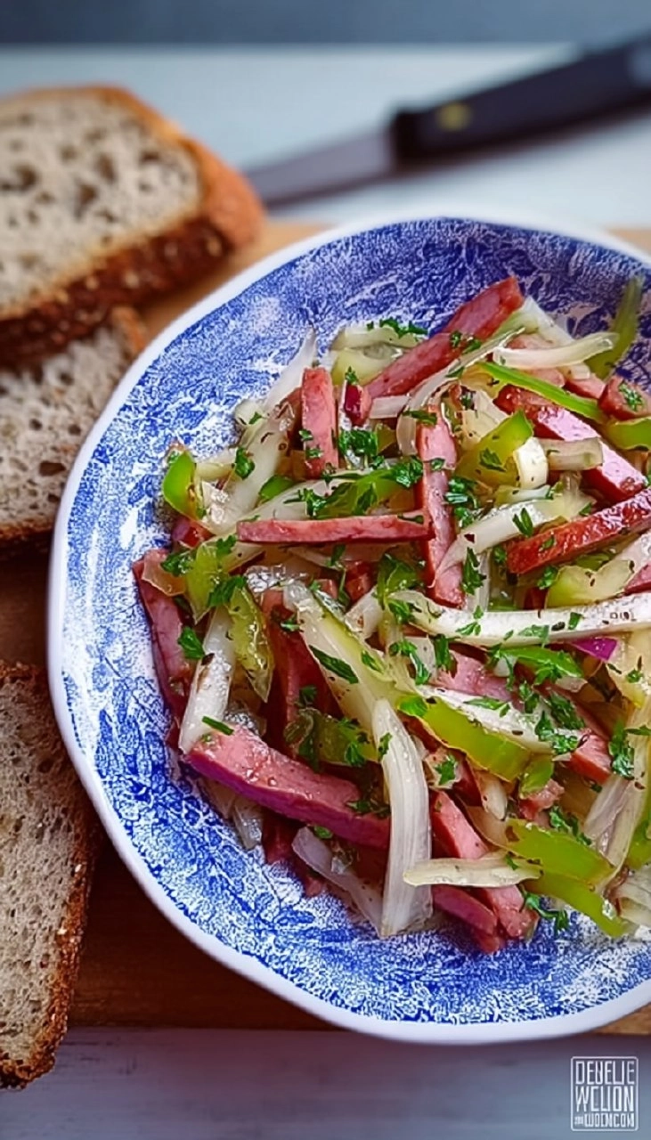 Einfacher Schweizer Wurstsalat