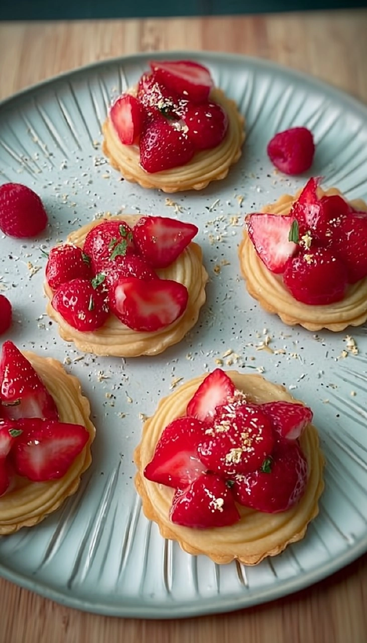 Erdbeertartelettes