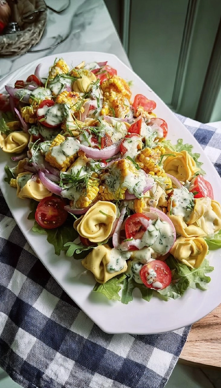 Knuspriger Tortellini-Salat