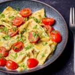 Maultaschen-Pfanne-Mit-Tomaten-Und-Kase-Rezept