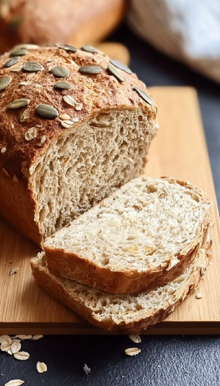 Sonnenblumenbrot mit Sauerteig