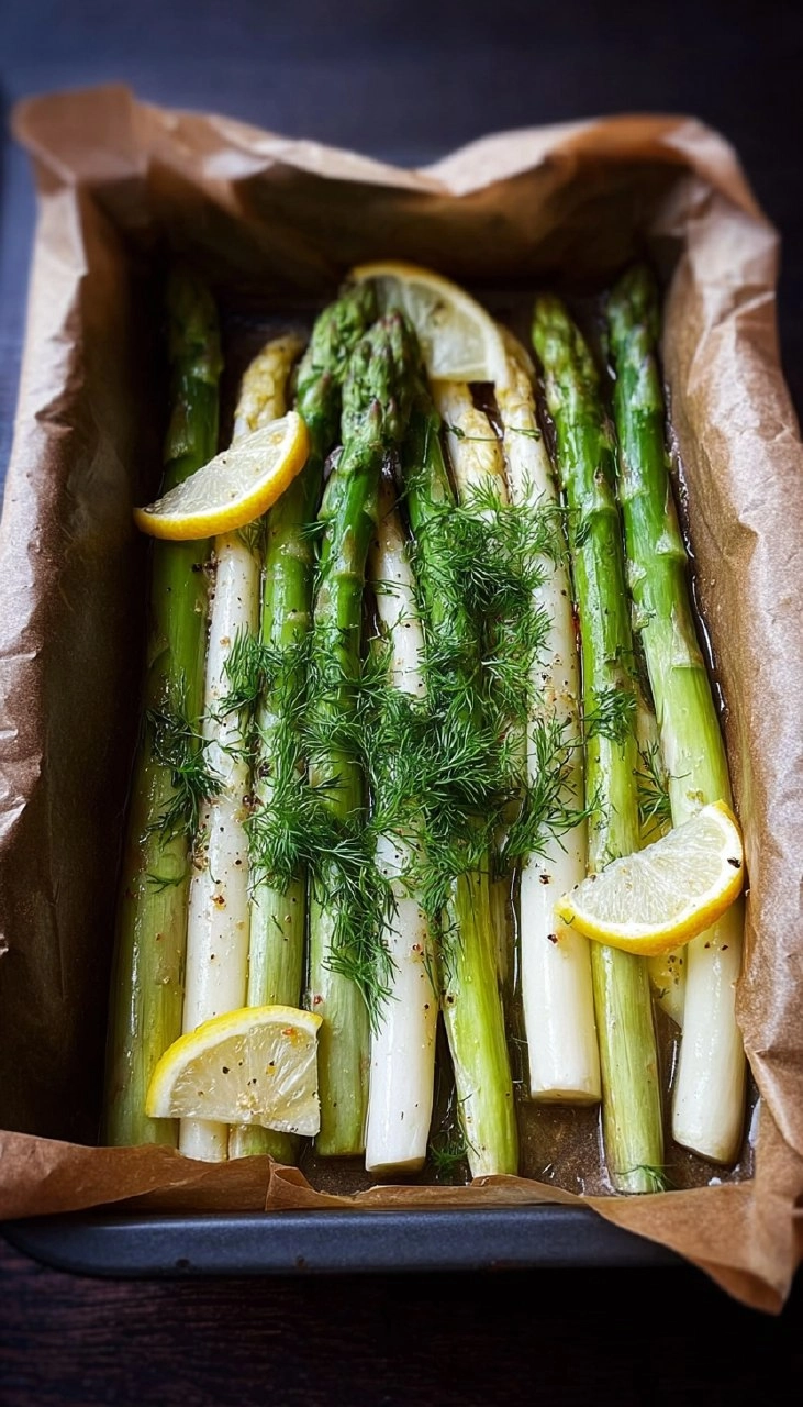 Spargel im Backofen