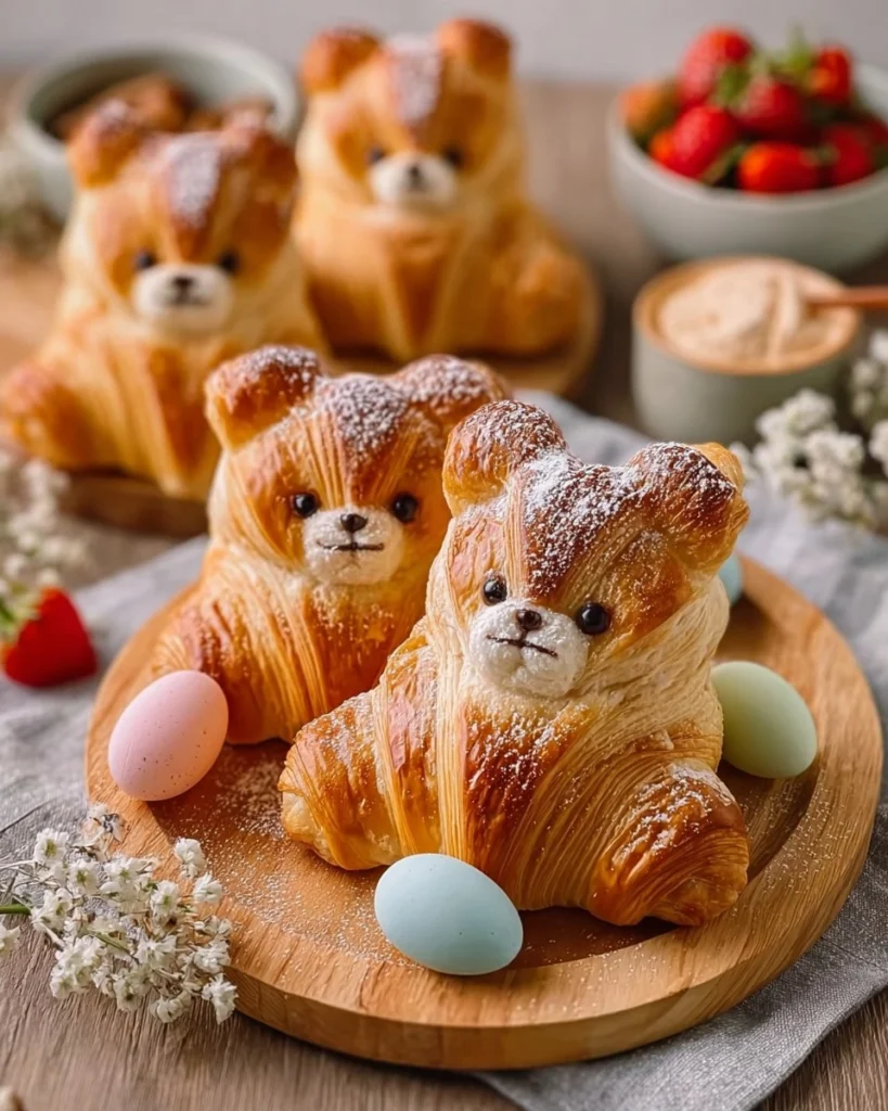 Suse-Croissant-Osterhasen-Rezept